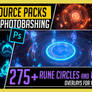 275+ Magic Rune Circles and Glyphs Overlay Effects
