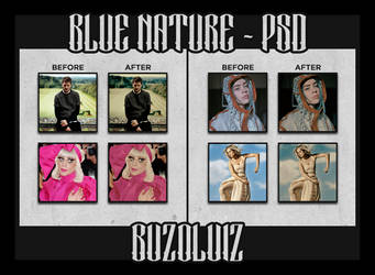 Blue Nature - PSD
