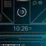 Tron legacy rainmeter theme