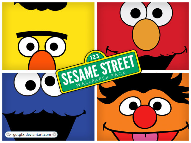Sesame Street Wallpaper Pack By Gotgfx On Deviantart