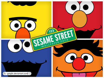 Sesame Street wallpaper pack