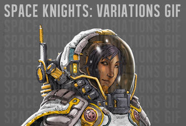 SPACE KNIGHTS: GIF VARIATIONS slideshow
