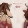 My new Oc Kitra! New to the Furry fandom.