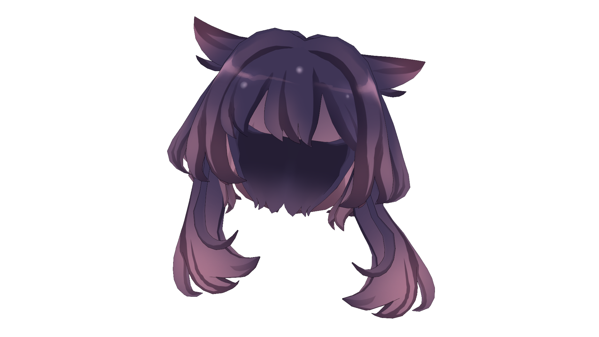 [MMD] Purple Cat Hair by ayn3D on DeviantArt