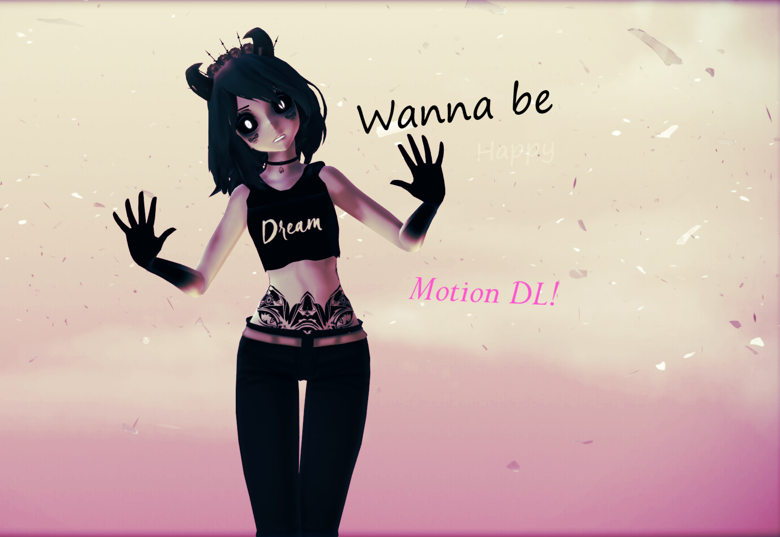 {MMD} Wannabe|Motion DL