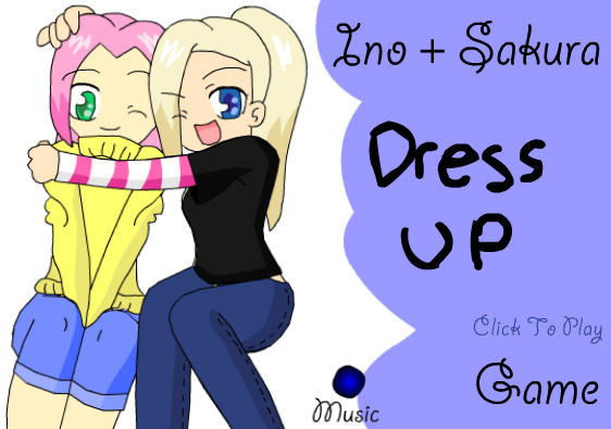 Ino + Sakura Dress Up Game