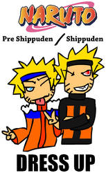 Naruto Dress Up Pre and Ship