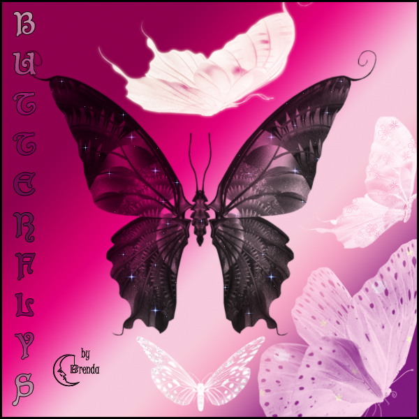 Butterflys Photoshp Brushes