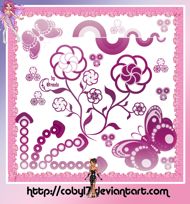 Kawaii Photoshop Brushes by Coby17 on DeviantArt