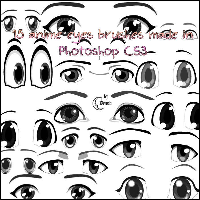 Anime Eyes Brushes PS