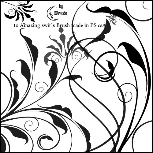 Swirls III Brushes