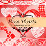 Deco Hearts Brushes