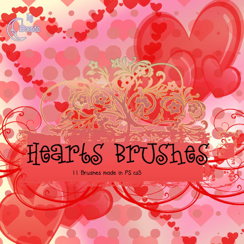 Hearts Brushes by Coby17 on DeviantArt