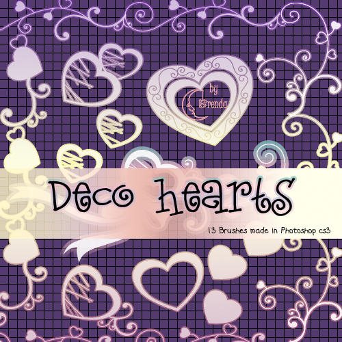 Decorative Hearts Brushes by Coby17 on DeviantArt