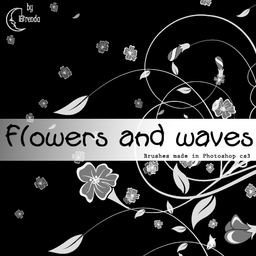 Flowers and waves