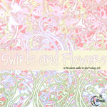 Swirls and Flowers Brushes