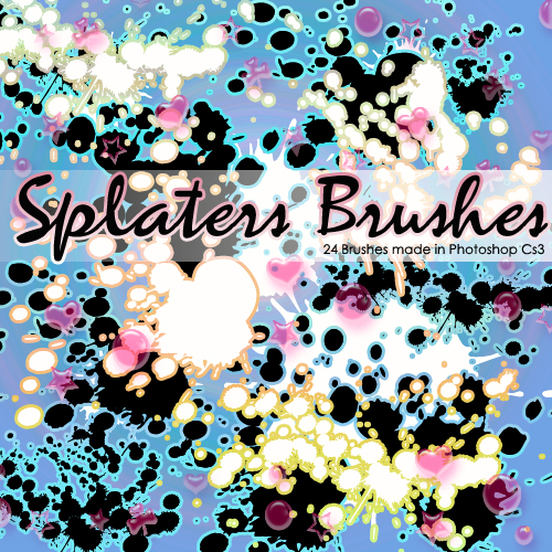 Splaters Brushes