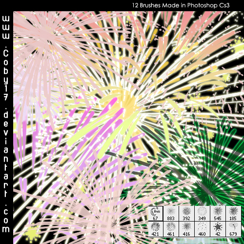 Fireworks Brushes