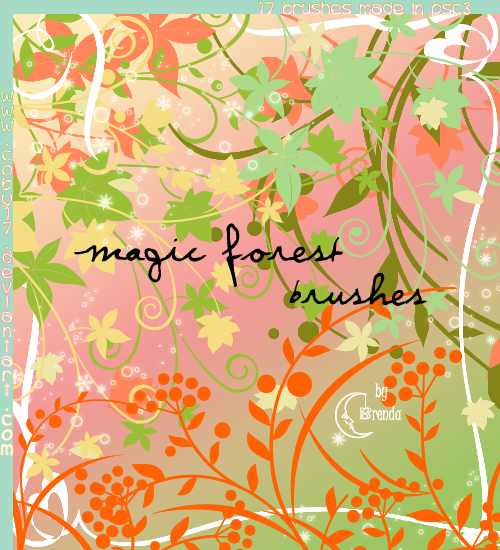 Magic Forest Brushes