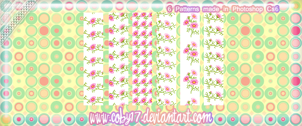 Pink Flowers Pixel Patterns by brenda by Coby17 on DeviantArt
