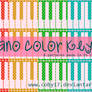 Piano color keys pattern