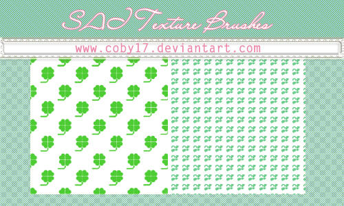 Clovers Brushes for Paint Tool SAI
