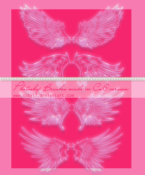 Wings Photoshop Brushes Set 2