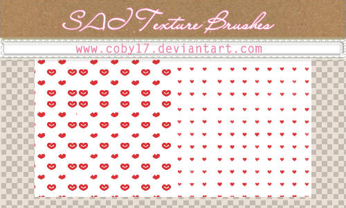 Cute Hearts Brushes for SAI by brenda