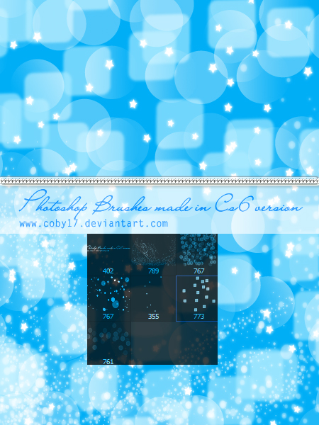 Glitters Photoshop Brushes