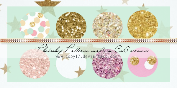 Gold and Shine patterns by Coby17 by Coby17 on DeviantArt