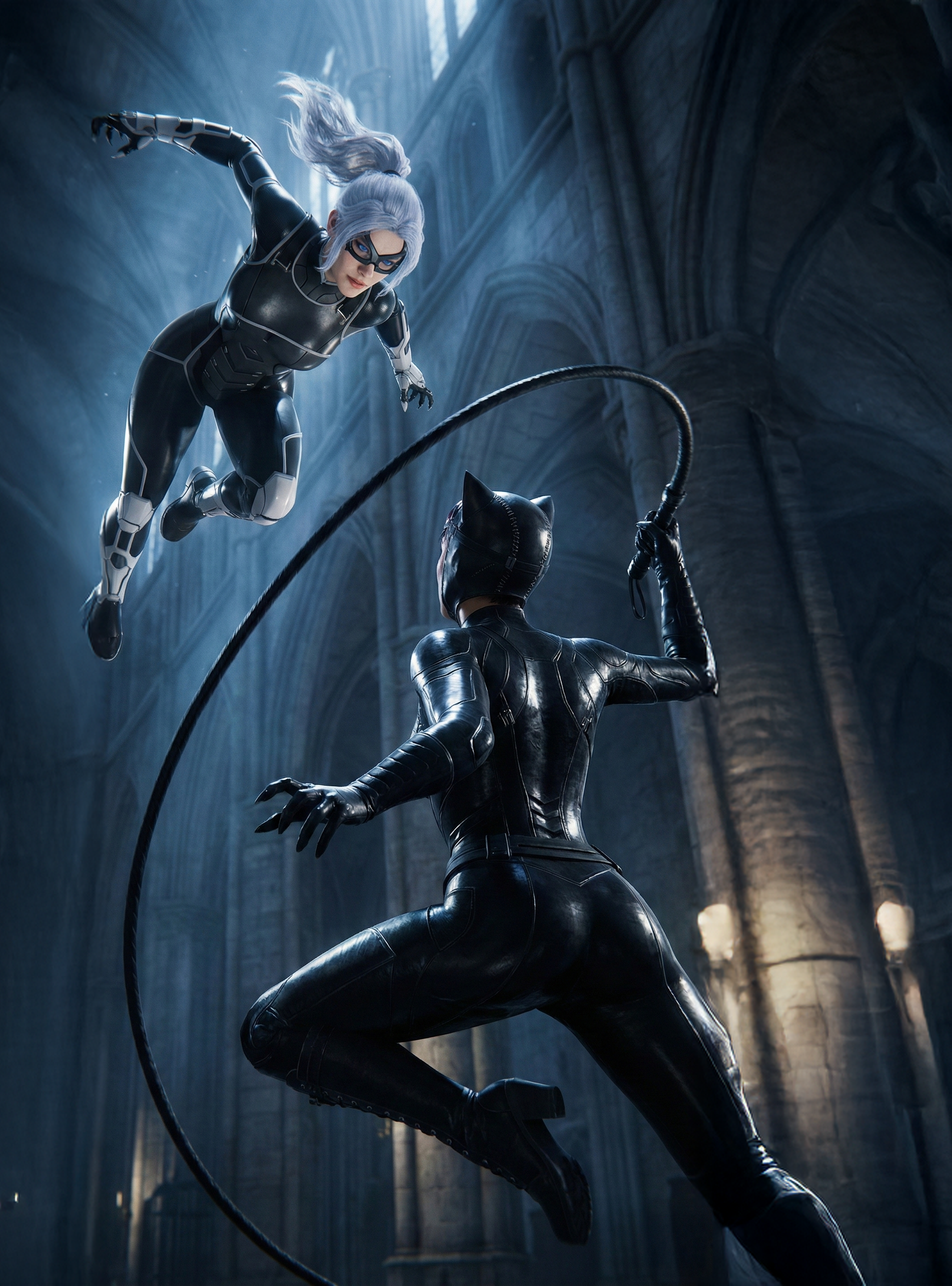 BLACK CAT VS CATWOMAN: Thoughts on the Future? by MonsterSmashGraves on ...