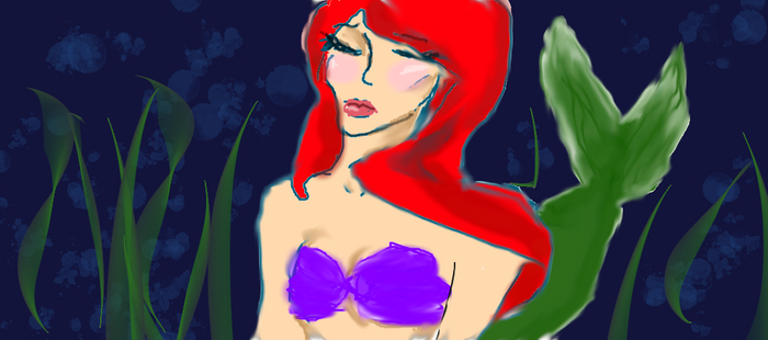 This is supposed to be the Little Mermaid