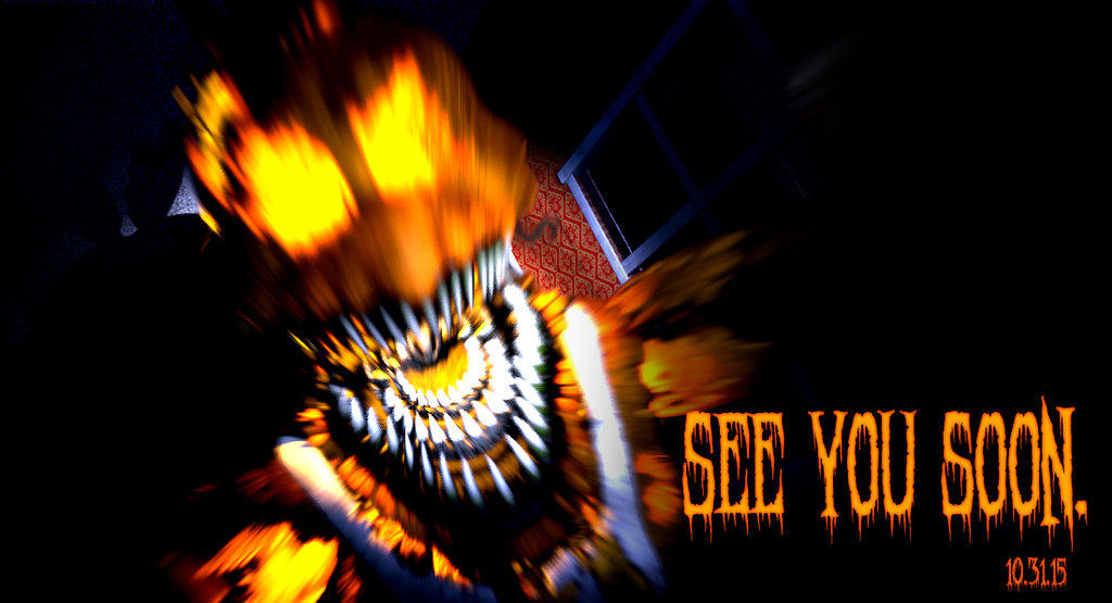 FNAF4-Nightmare Animatronics - Happy Halloween! From us Nightmares! Be sure  to Check out the gameplays of the Halloween Edition for FNAF4! It's  Awesome!!! :D