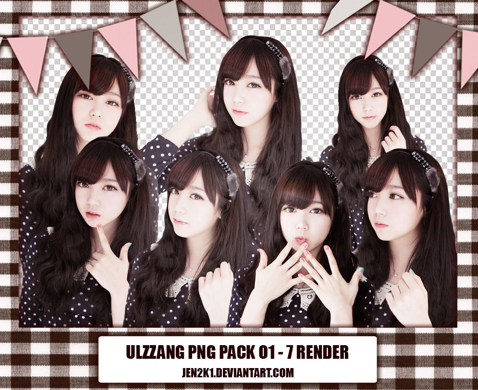 [PACK PNG] Ulzzang 01 - By Jen