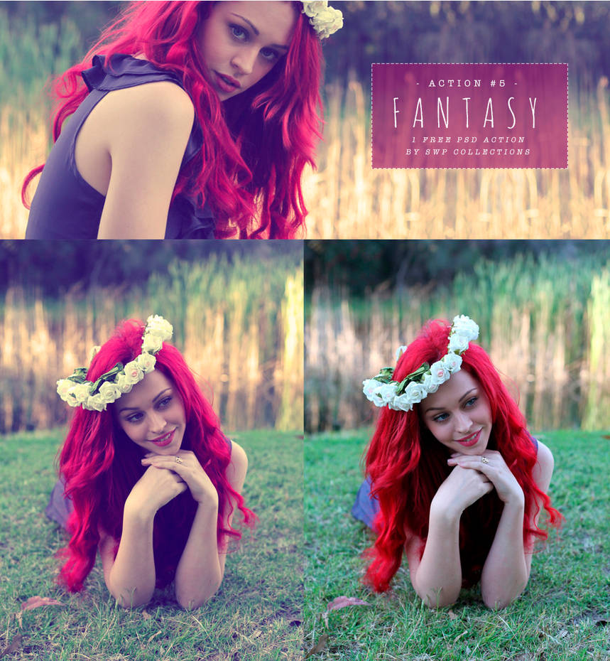 FANTASY - free photoshop action by Swilsonphotos