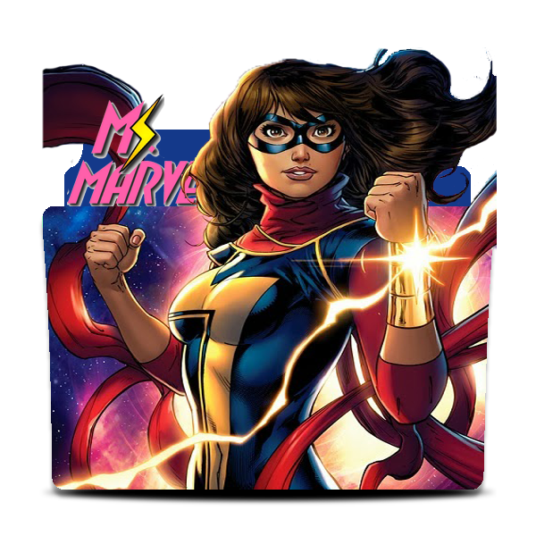 Ms Marvel Comics Folder Icon by WanderlustSailor on DeviantArt