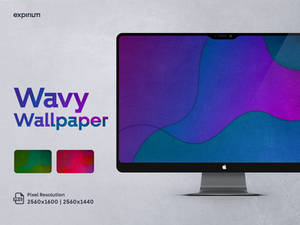 Wavy Wallpaper 3 Colors