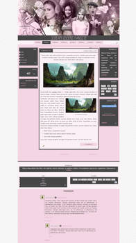 Blogger template 344 Bajkowe Szablony by Mrs Bla