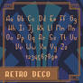 [Bitmap Font] Retro Deco
