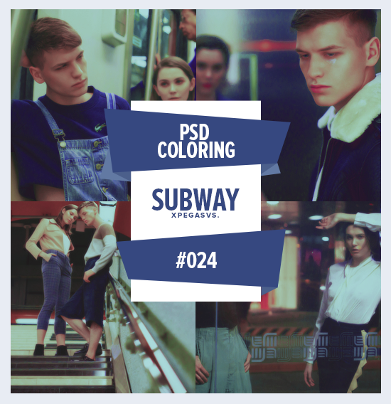 PSD #024 - SUBWAY by xPEGASVS on DeviantArt