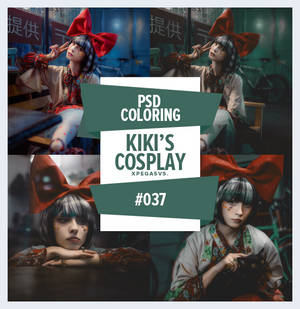 PSD #037 - Kiki's Cosplay