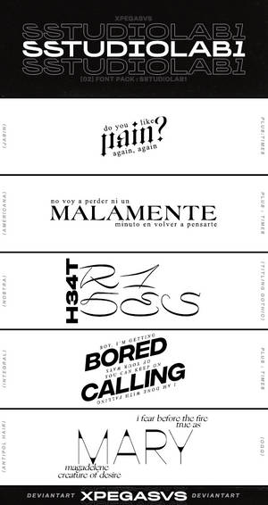 [02] sstudiolab1 : fonts pack