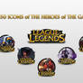 50 icons of the game League of Legends