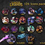 League of Legends icons by Fazie