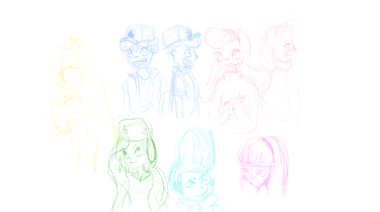 Gravity Falls Sketch Dump by Icecream3cloud on DeviantArt
