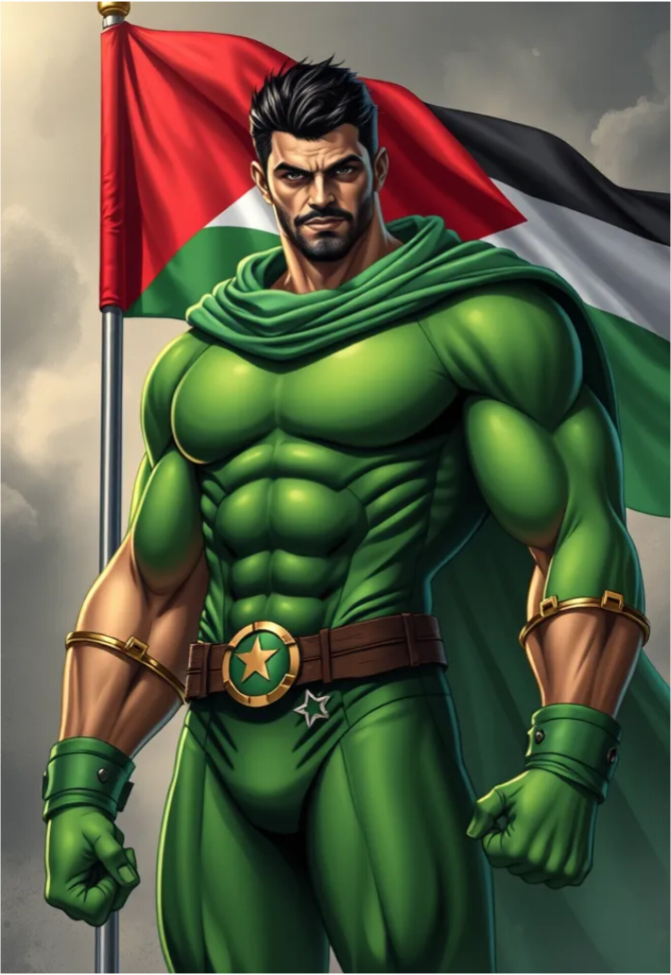 Palestinian superhero 