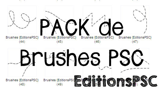 PACK de Brushes PSC by EditionsPSC on DeviantArt