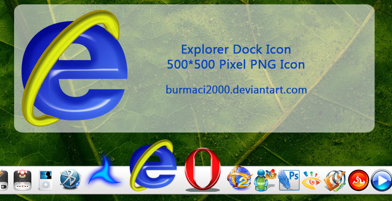 Explorer Dock Icon by burmaci2000 on DeviantArt