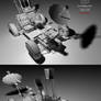 Downloadable Lunar Rover 3D Model (Untextured)
