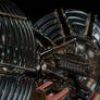 Time Machine - Early rigging and animation test.